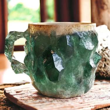 š Last day 49% OFF -2024 New Mineral Crystal Coffee Mugs