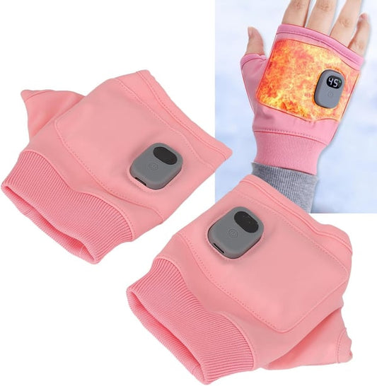 🎁 Christmas Promotion 45% Off✨Smart Thermostatic Heated Fingerless Gloves [Universal Fitment - Men/ Women/ Kids]