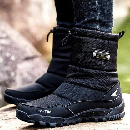 (⏰Limited Time Discount 45% off) Alaska Men's Orthopedic Ankle Support Snow Boots Waterproof Warm&Light Hiking Boots