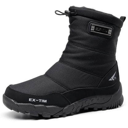 (⏰Limited Time Discount 45% off) Alaska Men's Orthopedic Ankle Support Snow Boots Waterproof Warm&Light Hiking Boots