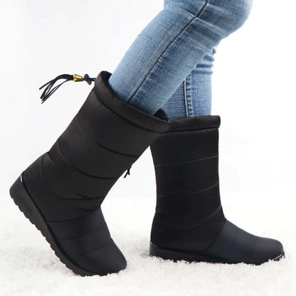 Bottes de neige d'hiver légères et imperméables pour femmes