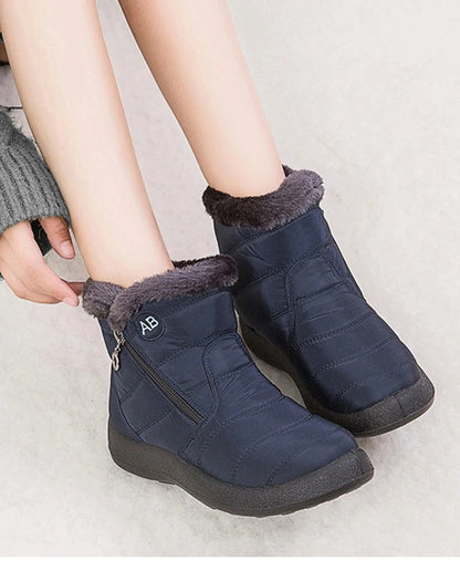 Bottes de neige imperméables et chaudes pour femme