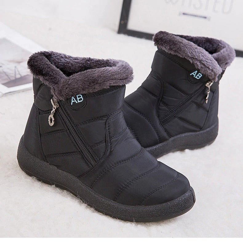 Bottes de neige imperméables et chaudes pour femme