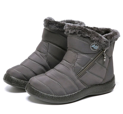 Bottes de neige imperméables et chaudes pour femme