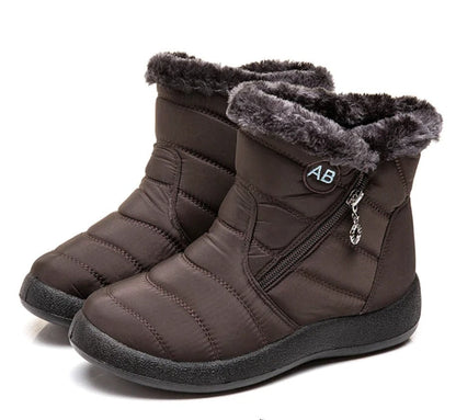Bottes de neige imperméables et chaudes pour femme