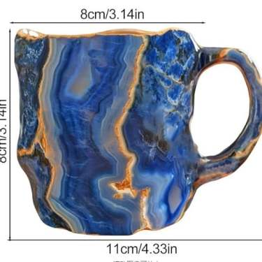 2024 Neue Mineral Kristall Kaffeetassen☕ Letzter Tag: 45% RABATT