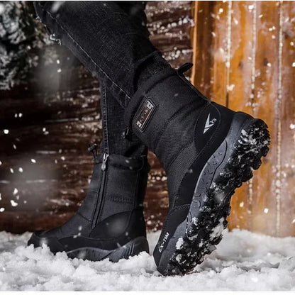 (⏰Limited Time Discount 45% off) Alaska Men's Orthopedic Ankle Support Snow Boots Waterproof Warm&Light Hiking Boots