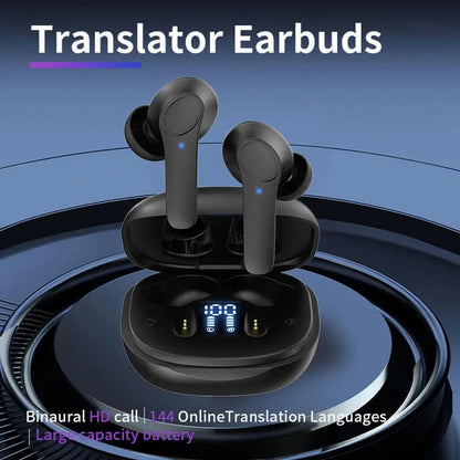 Last day 45% Off🎁 Revolutionary AI Translation Earbuds