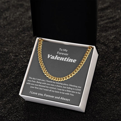 Forever Valentine | Cuban Link Chain