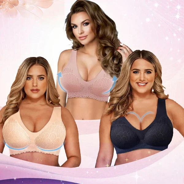 Push Up Wireless Bras