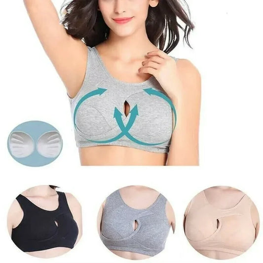 Last day 45% Off🔥 Plus Size - Posture Correcting Anti-Sagging Strapless Bra [Buy More Save More]