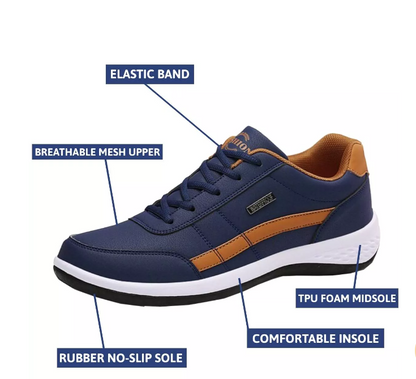 Men's Breathable Non-Slip Comfort Walking Sneakers