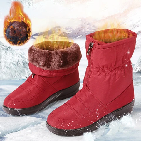 Women's Lightweight Waterproof Snow Boots